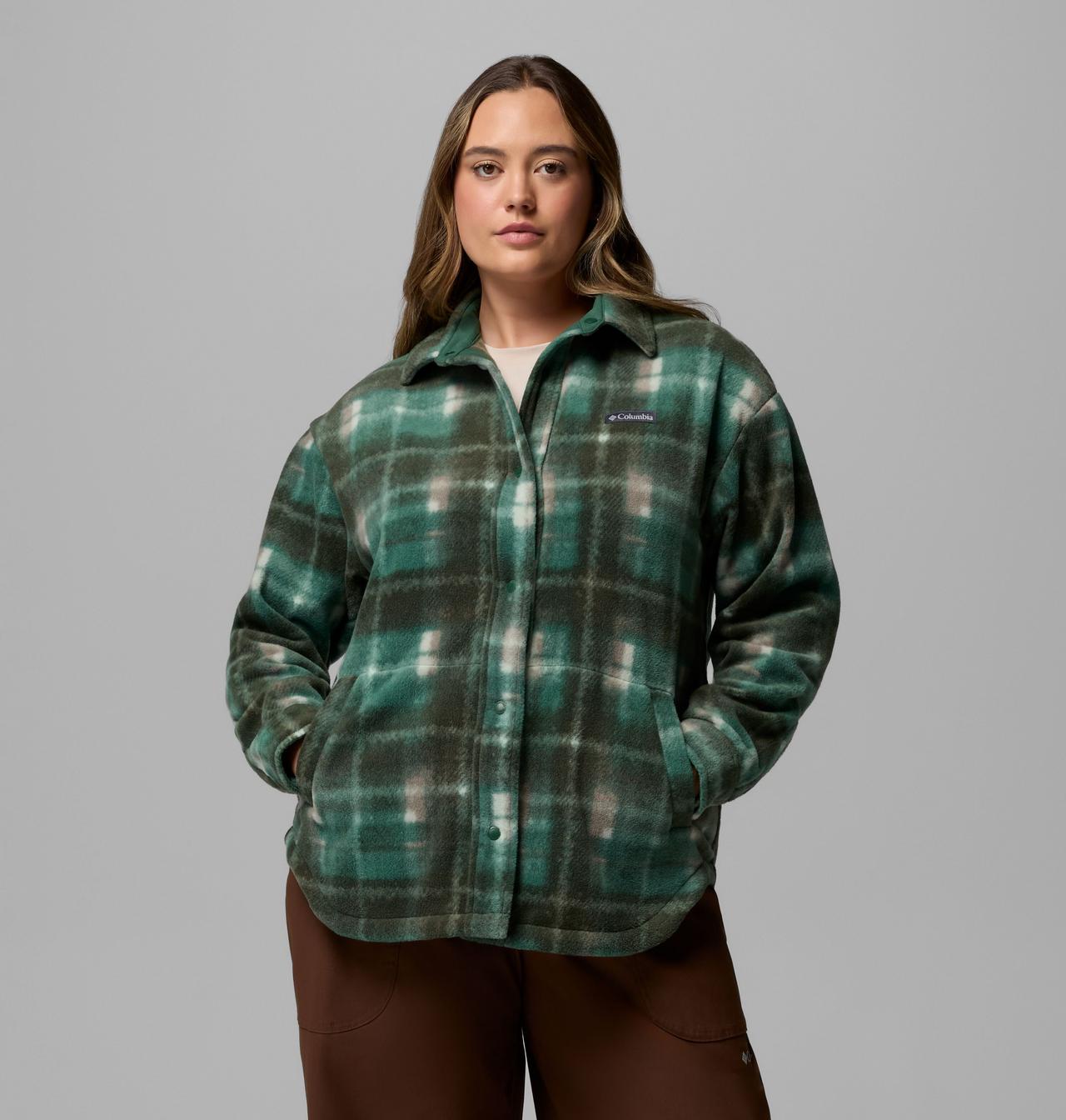 Women's Benton Springs™ Shirt Jacket II - Plus Size | 375 | 2X 1