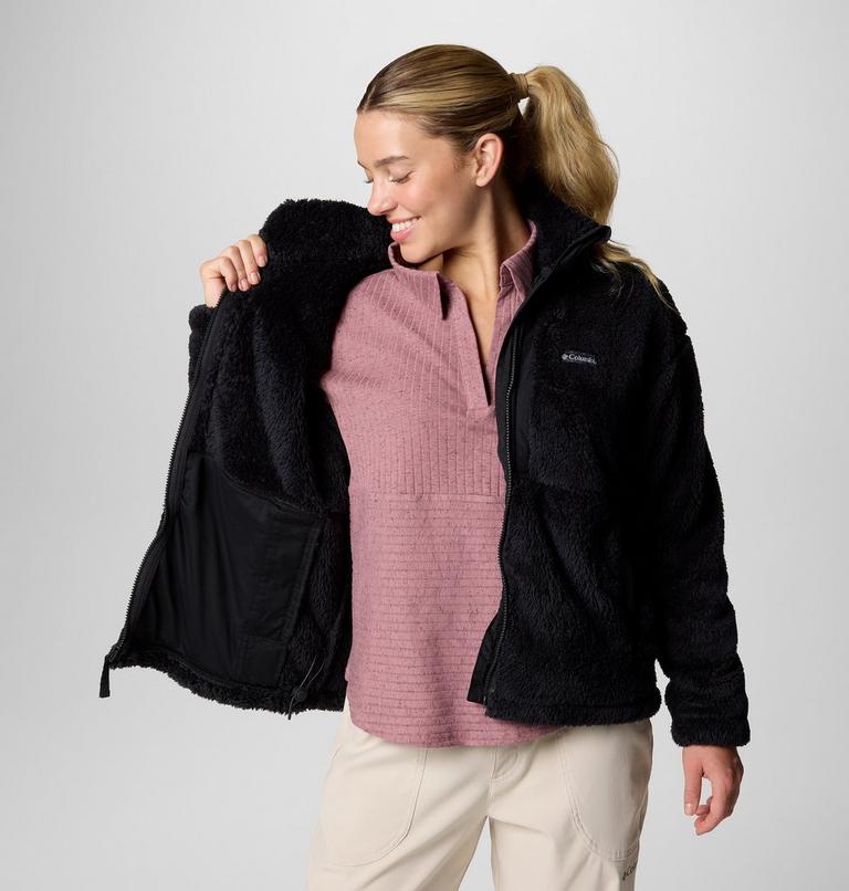 Chaqueta de forro polar sherpa Boundless Discovery II para mujer, Color: Black, image 8