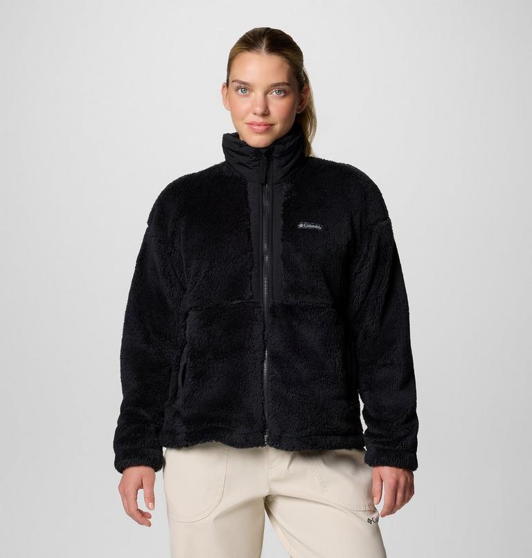 Chaqueta de forro polar sherpa Boundless Discovery II para mujer, Color: Black, image 1