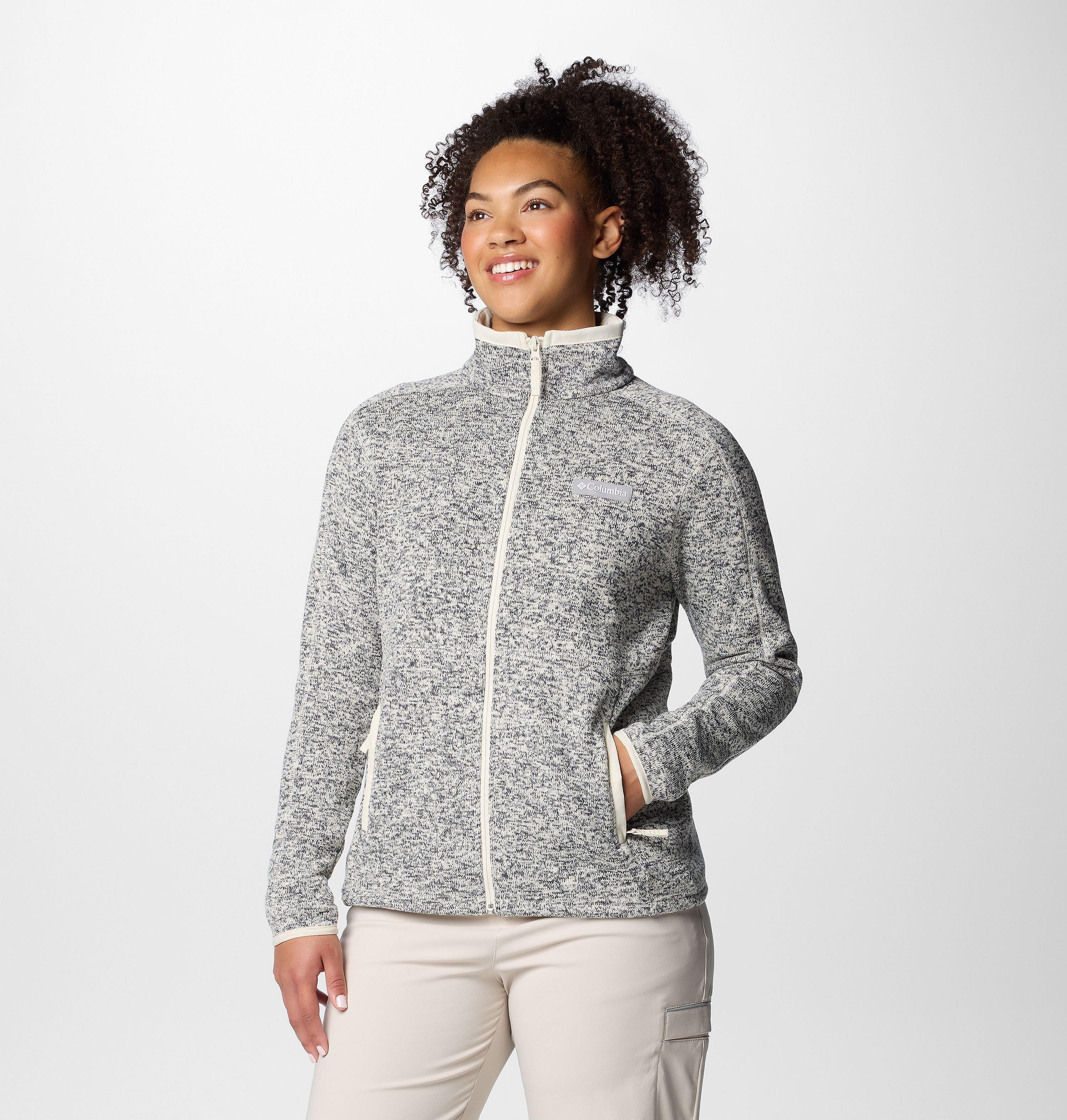 Manteau à fermeture éclair pleine longueur Sweater Weather II pour femme 4