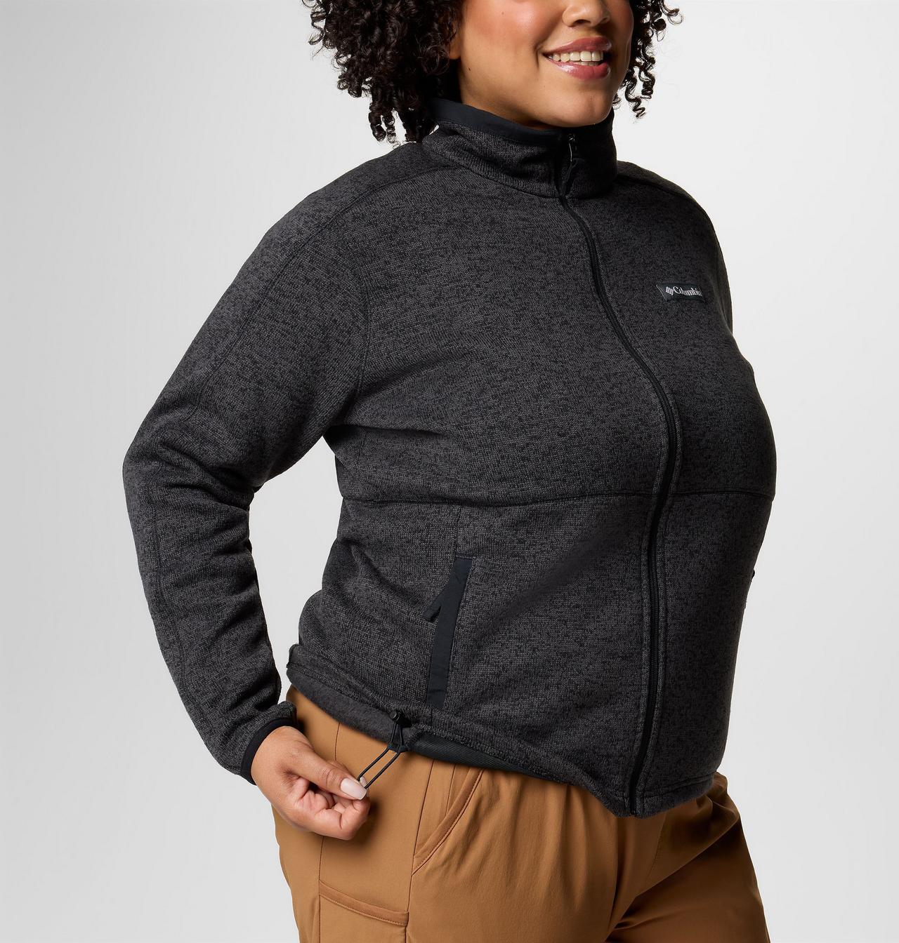 Women's Sweater Weather™ II Full Zip Jacket - Plus Size | 010 | 1X 6
