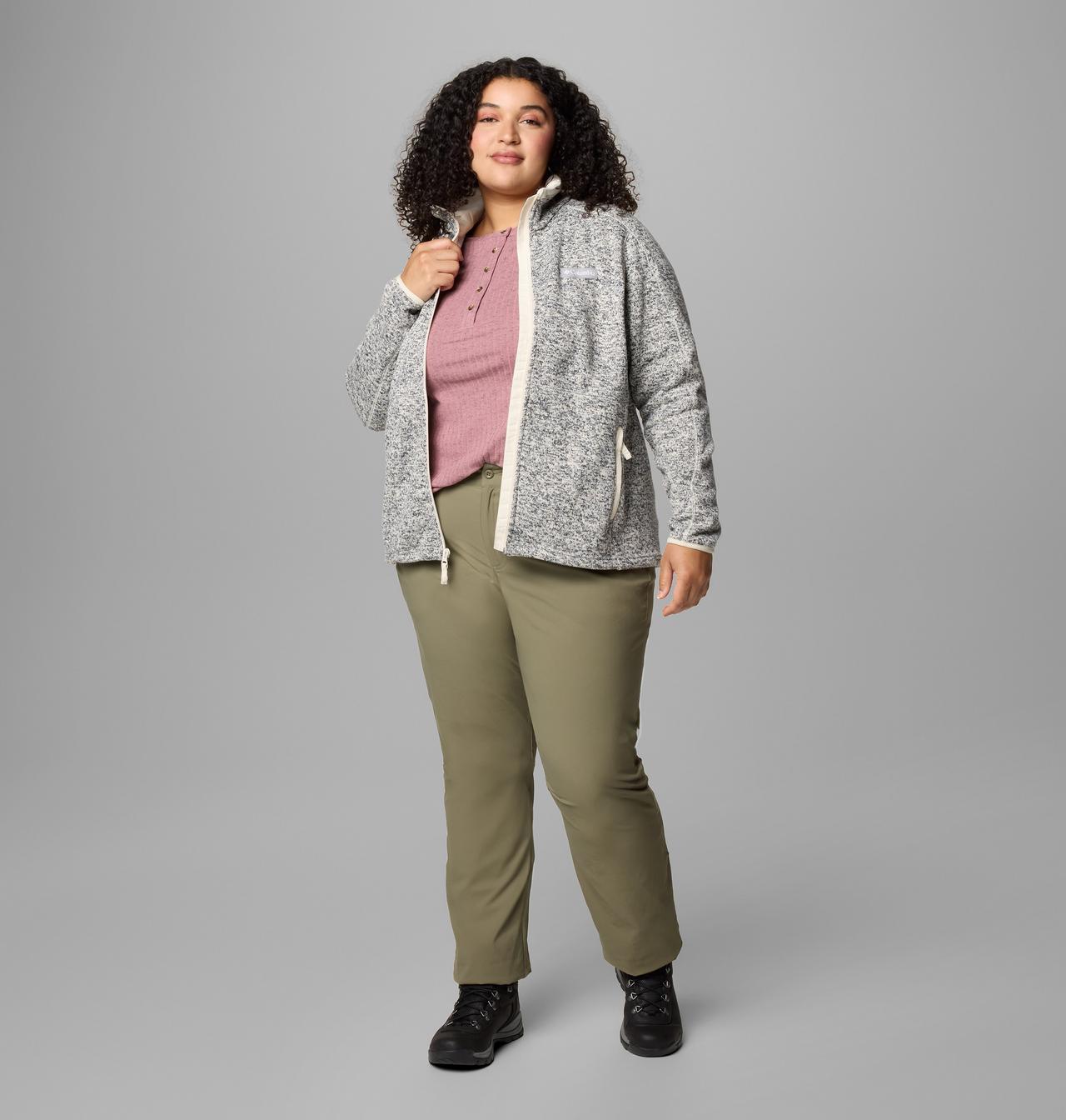 Women's Sweater Weather™ II Full Zip Jacket - Plus Size 3