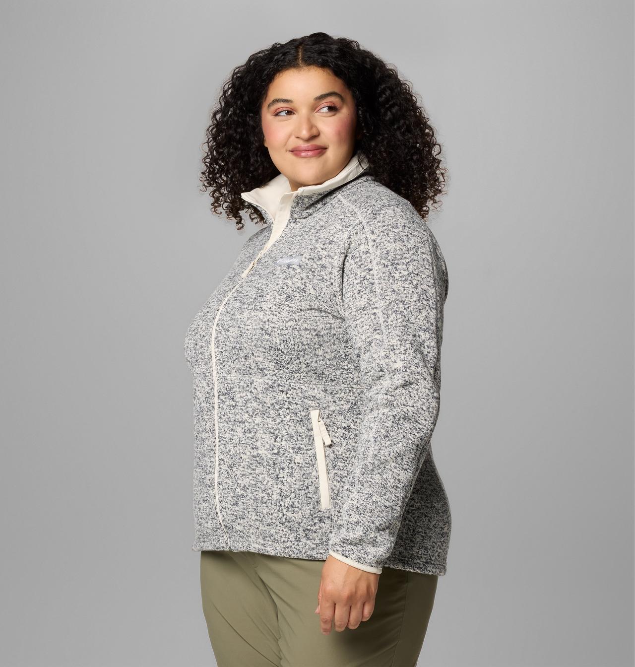 Women's Sweater Weather™ II Full Zip Jacket - Plus Size 4