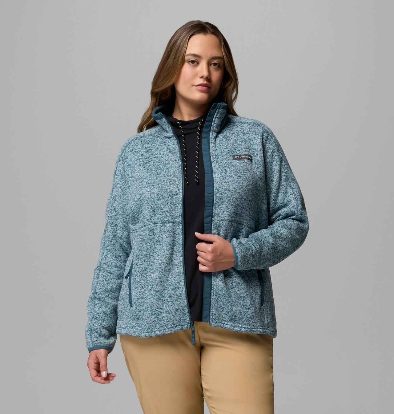 Women's Sweater Weather™ II Full Zip Jacket - Plus Size 5