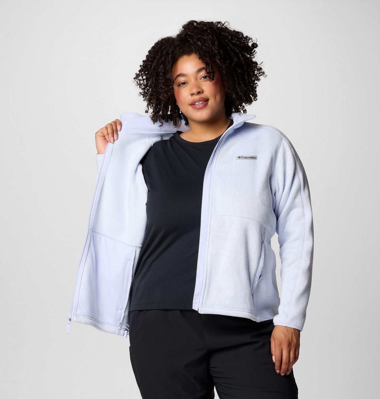 Women's Sweater Weather™ II Full Zip Jacket - Plus Size 7