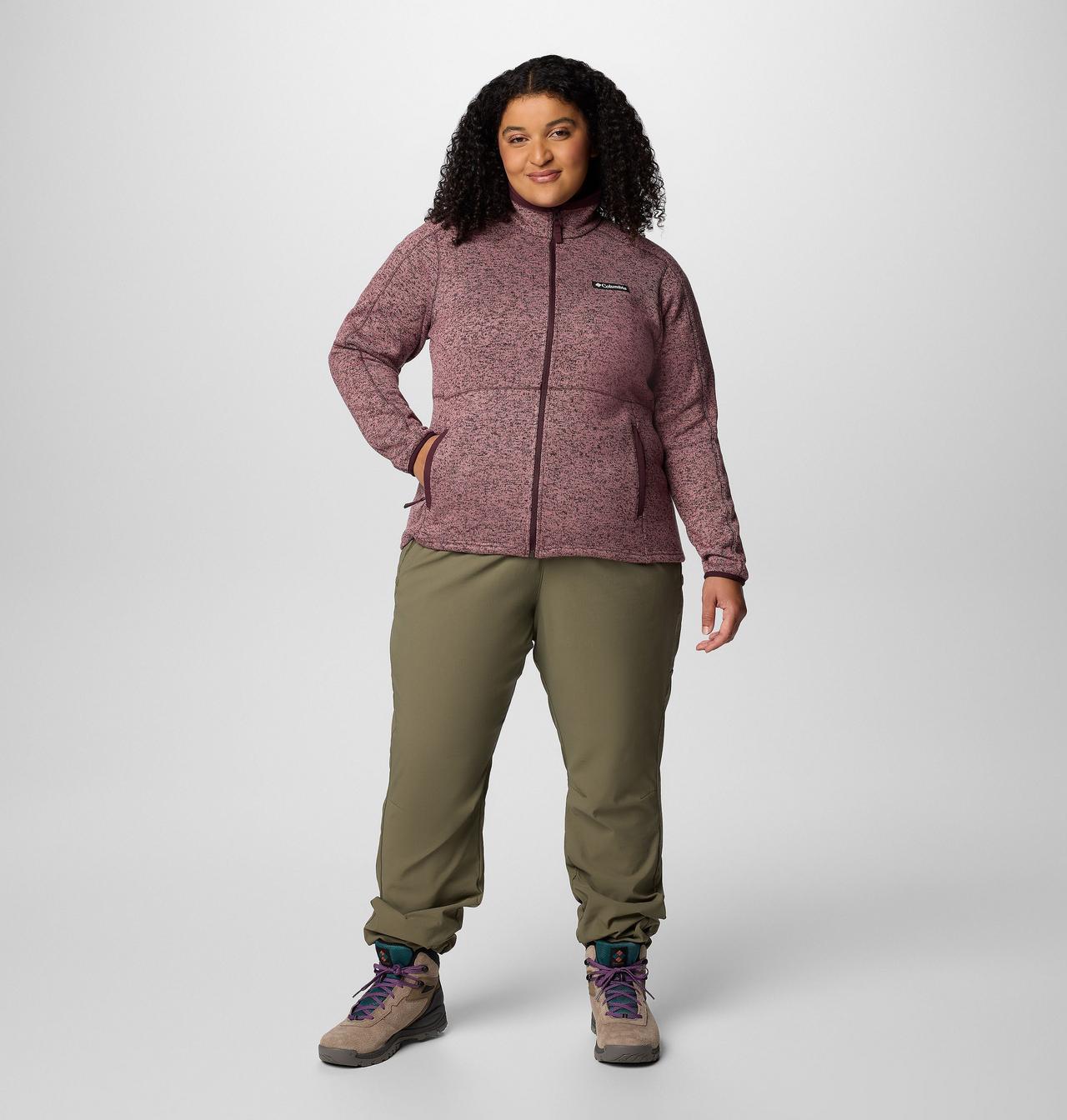Women's Sweater Weather™ II Full Zip Jacket - Plus Size 3