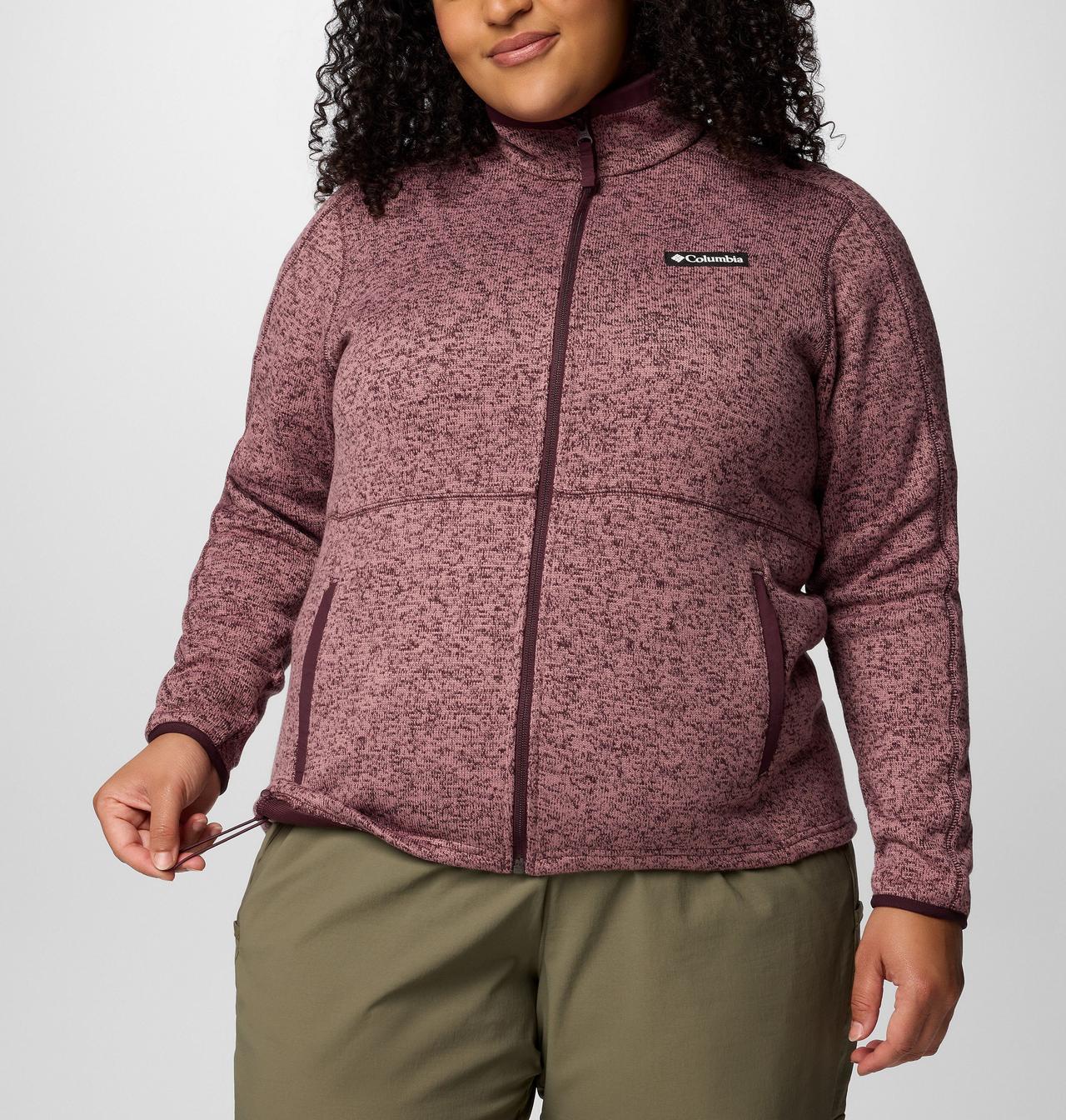 Women's Sweater Weather™ II Full Zip Jacket - Plus Size 6