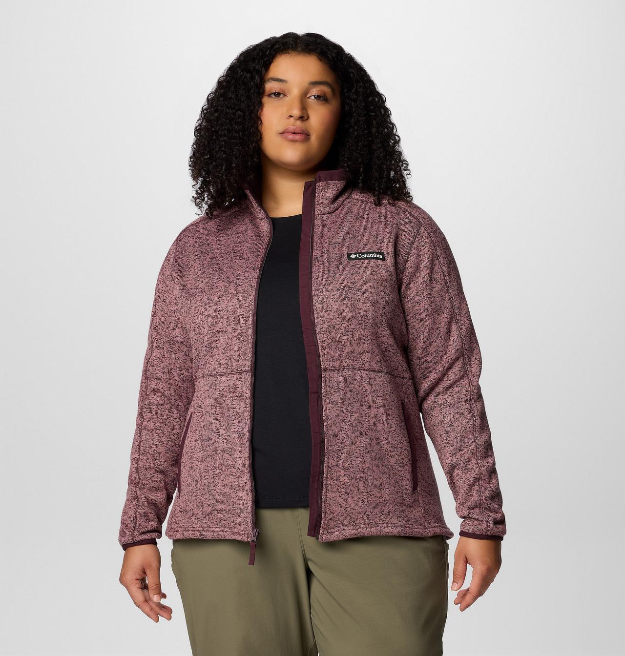 Women's Sweater Weather™ II Full Zip Jacket - Plus Size 7