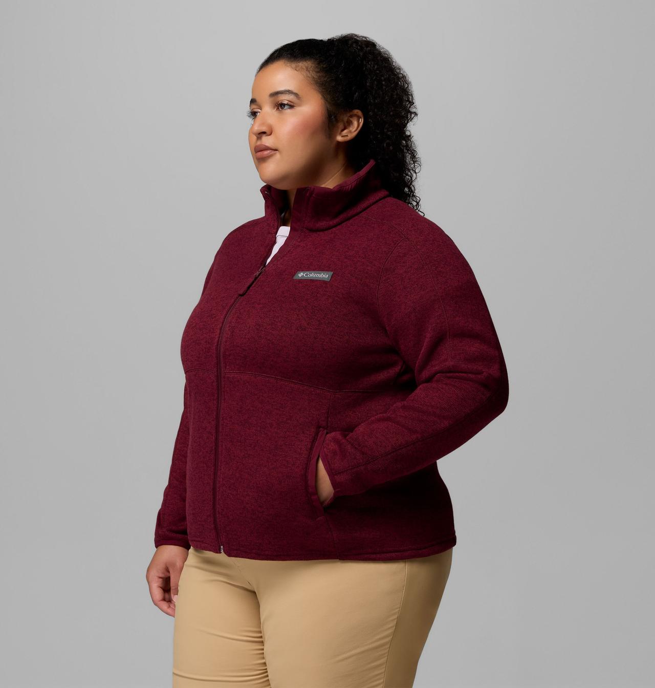 Women's Sweater Weather™ II Full Zip Jacket - Plus Size 4