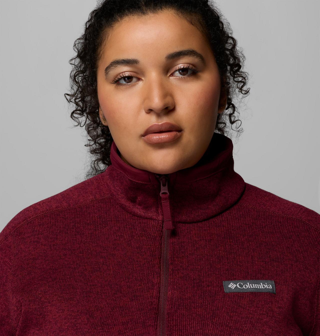 Women's Sweater Weather™ II Full Zip Jacket - Plus Size 6