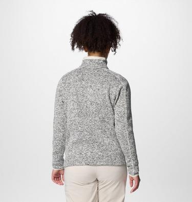 Women's Sweater Weather II Fleece Jacket, Color: Chalk Heather, image 10