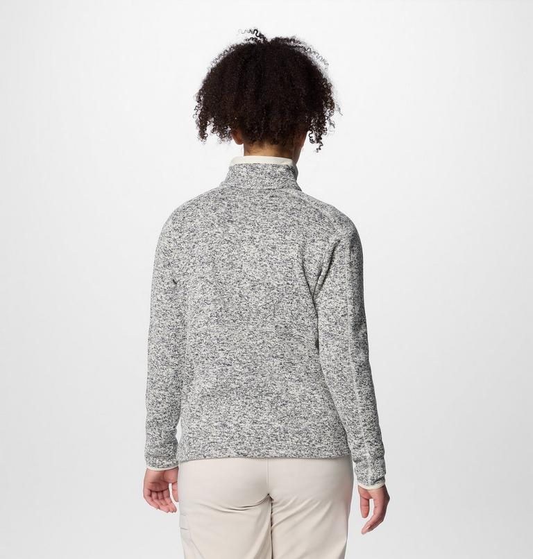 Sweater Weather Full Zip II, Color: Chalk Heather, image 2