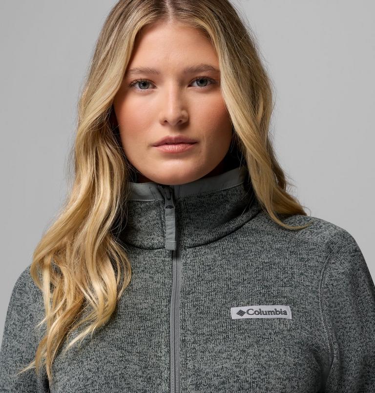 Sweater Weather Full Zip II, Color: Sedona Sage Heather, image 6