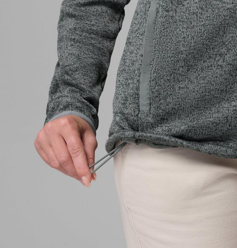 Sweater Weather Full Zip II, Color: Sedona Sage Heather, image 7