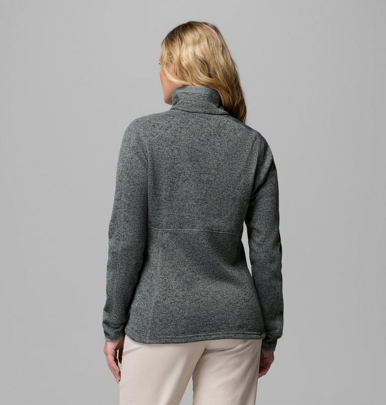 Sweater Weather Full Zip II, Color: Sedona Sage Heather, image 3