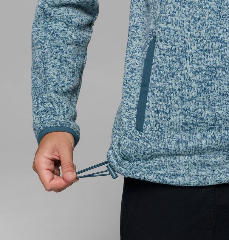 Women's Sweater Weather II Fleece Jacket, Color: Everblue Heather, image 7