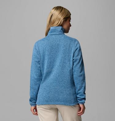 Women's Sweater Weather II Fleece Jacket, Color: Rainy Day Heather, image 11