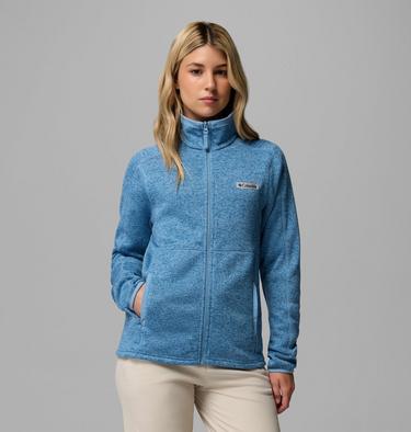 Women's Sweater Weather II Fleece Jacket, Color: Rainy Day Heather, image 5