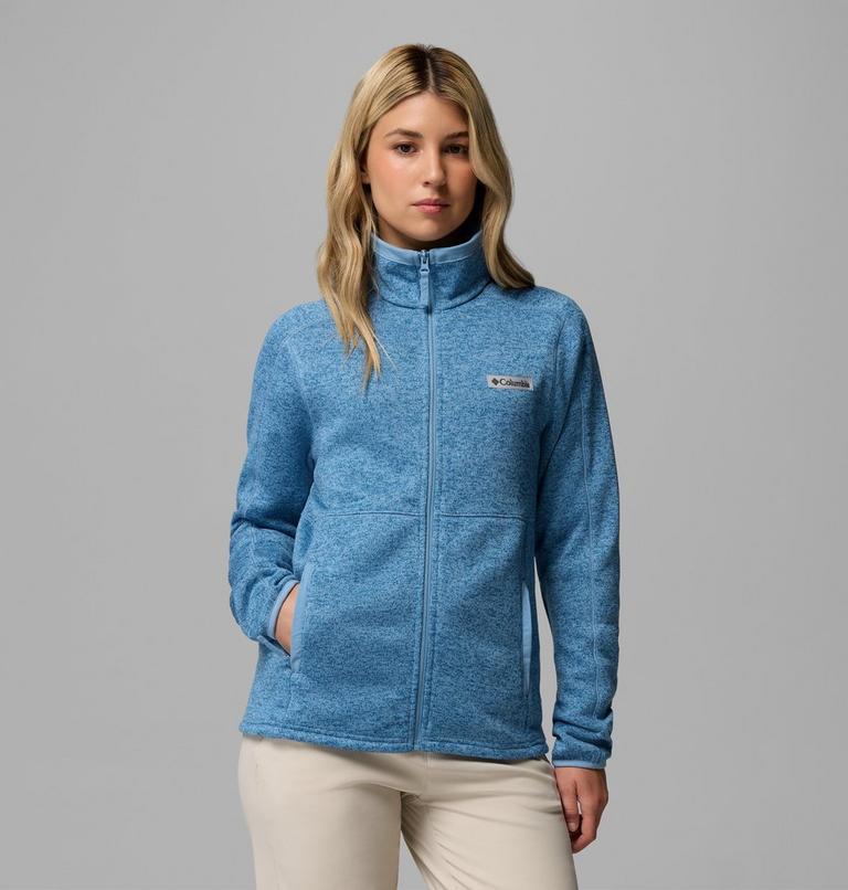 Women's Sweater Weather II Fleece Jacket, Color: Rainy Day Heather, image 1