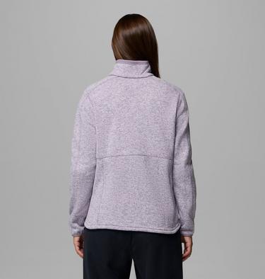 Chaqueta de forro polar Sweater Weather II para mujer, Color: Shale Purple Heather, image 7