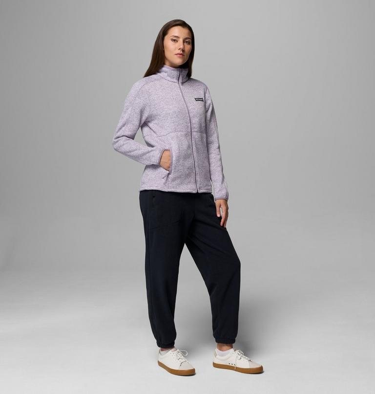 Sweater Weather Full Zip II, Color: Shale Purple Heather, image 2