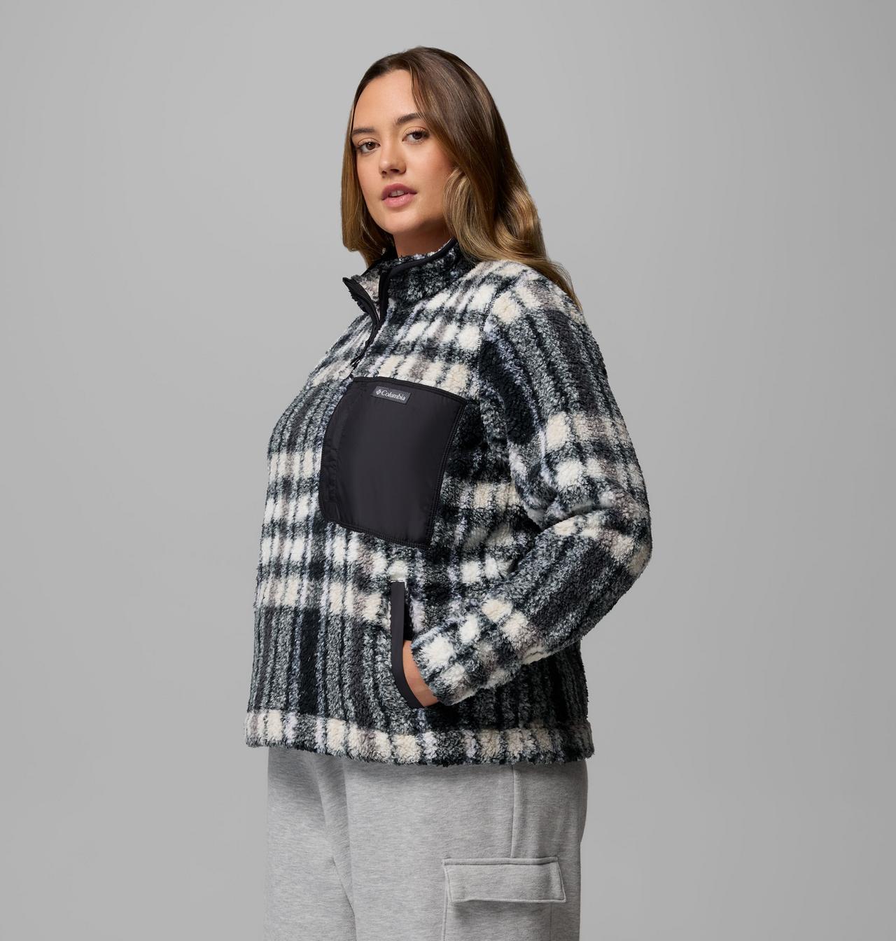 Women's West Bend™ Quarter Zip II Fleece Pullover - Plus Size 4