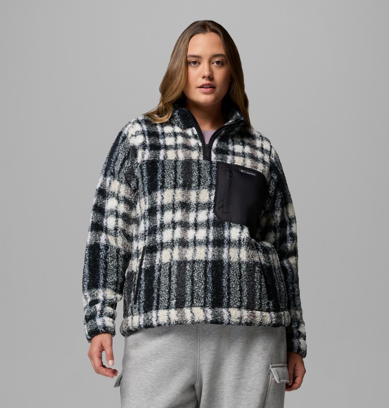 Women's West Bend™ Quarter Zip II Fleece Pullover - Plus Size 1