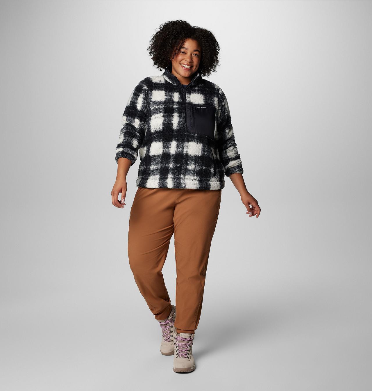 Women's West Bend™ Quarter Zip II Fleece Pullover - Plus Size | 191 | 1X 3