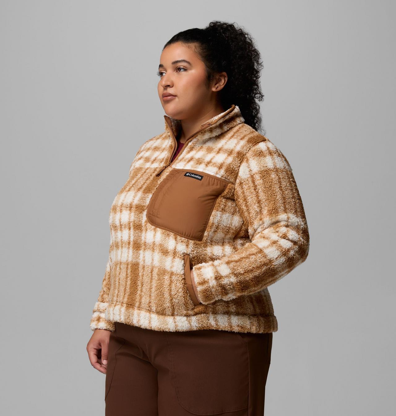 Women's West Bend™ Quarter Zip II Fleece Pullover - Plus Size 4