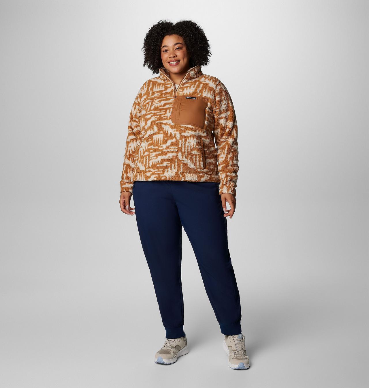 Chandail à fermeture éclair 1/4 en laine polaire West Bend™ II pour femmes – Grandes tailles 3