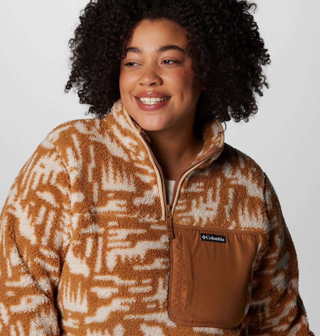 Chandail à fermeture éclair 1/4 en laine polaire West Bend™ II pour femmes – Grandes tailles 5