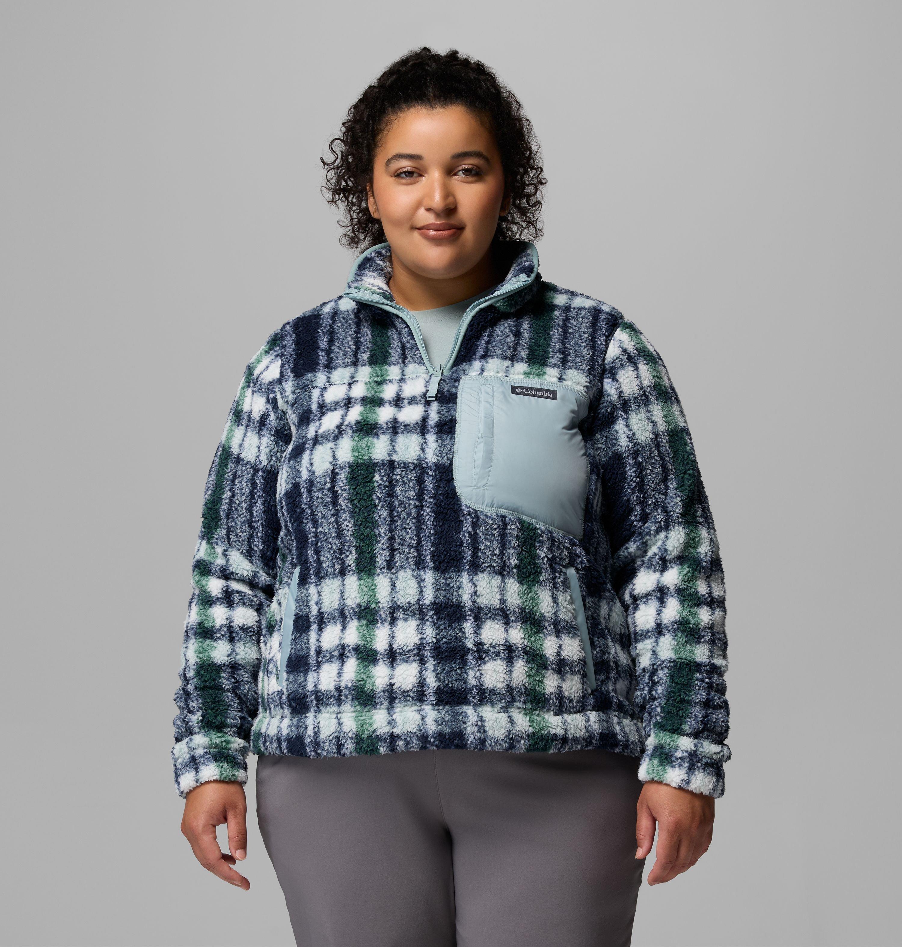 Columbia Women's West Bend  Quarter Zip II Fleece Pullover - Plus Size-