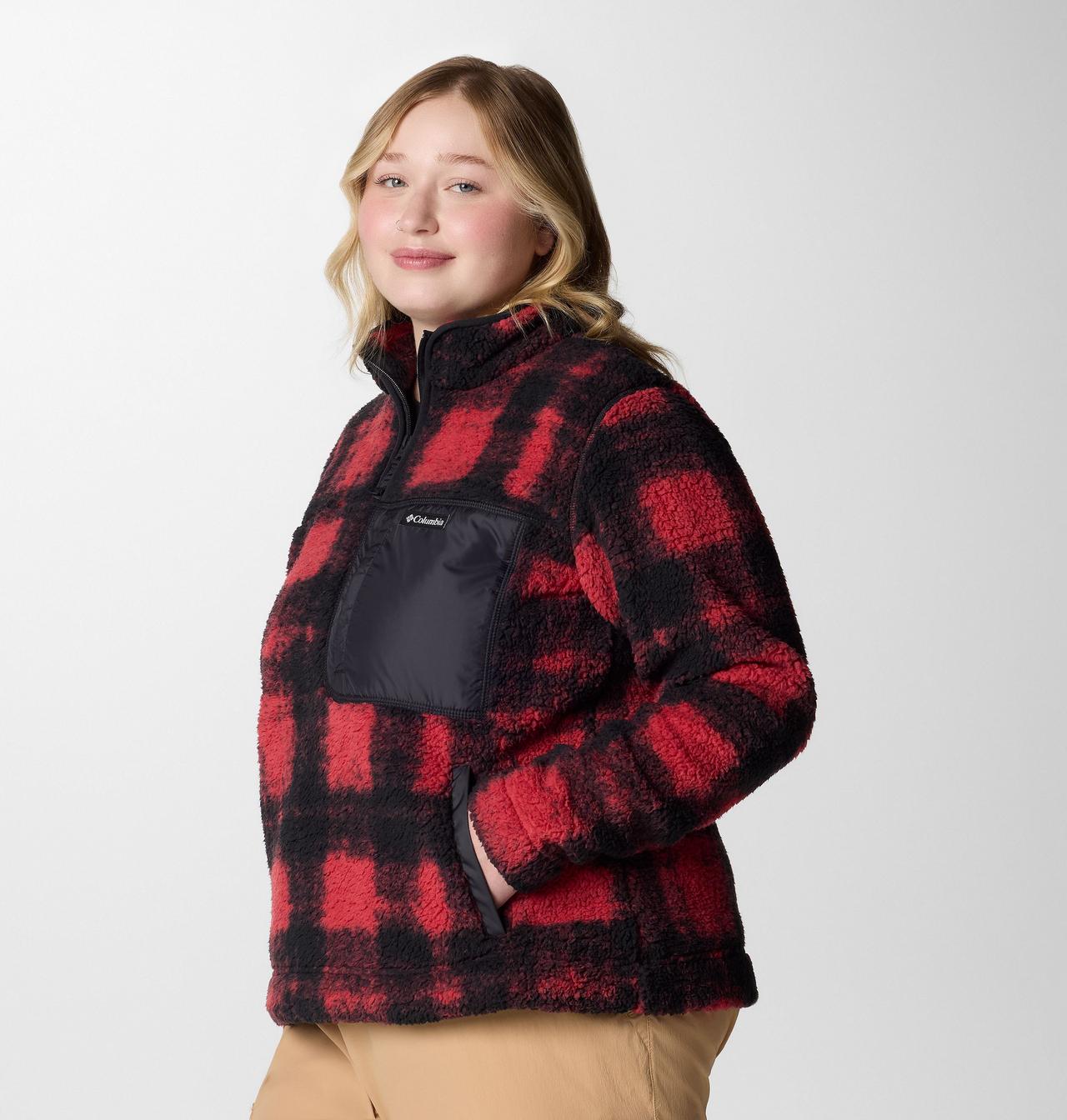 Women's West Bend™ Quarter Zip II Fleece Pullover - Plus Size | 602 | 3X 4