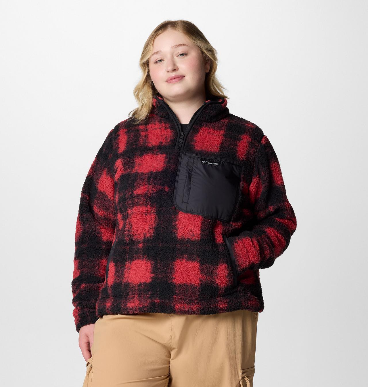 Women's West Bend™ Quarter Zip II Fleece Pullover - Plus Size | 602 | 3X 1