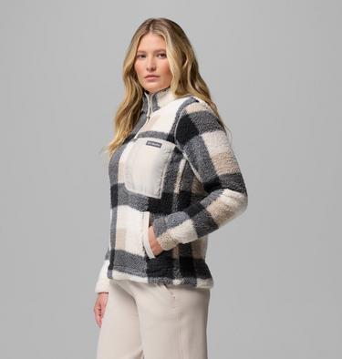 D&aacute;msk&aacute; fleecov&aacute; mikina West Bend II Sherpa s polovičn&iacute;m zipem, Color: Dark Stone Multi Buffalo Check, image 8