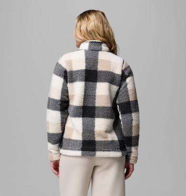 D&aacute;msk&aacute; fleecov&aacute; mikina West Bend II Sherpa s polovičn&iacute;m zipem, Color: Dark Stone Multi Buffalo Check, image 7
