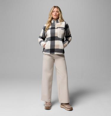 D&aacute;msk&aacute; fleecov&aacute; mikina West Bend II Sherpa s polovičn&iacute;m zipem, Color: Dark Stone Multi Buffalo Check, image 6