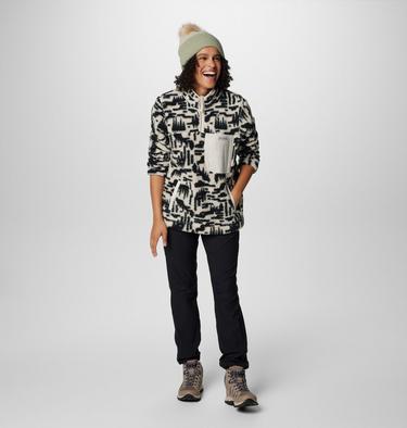 Polaire Sherpa Demi-Zip West Bend II Femme, Color: Dark Stone Highland Tonal, image 19