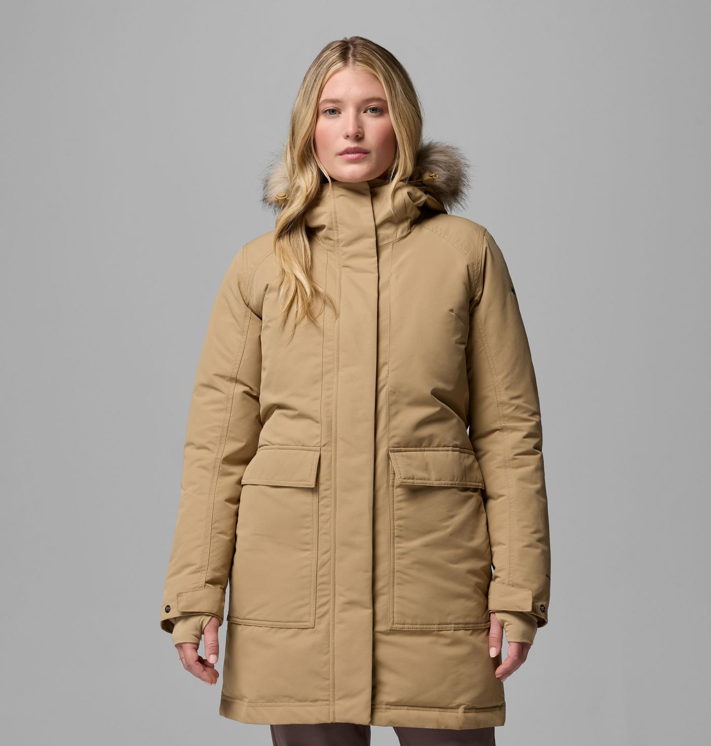 Женская куртка Columbia Little Si II Insulated, цвет: Пляжный — фото 1