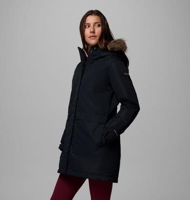 Women's Little Si II Waterproof Parka, Color: Black, image 4