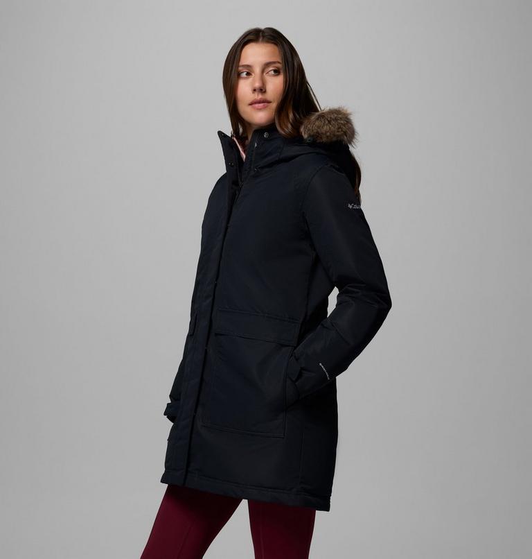 Women's Little Si II Waterproof Parka, Color: Black, image 4