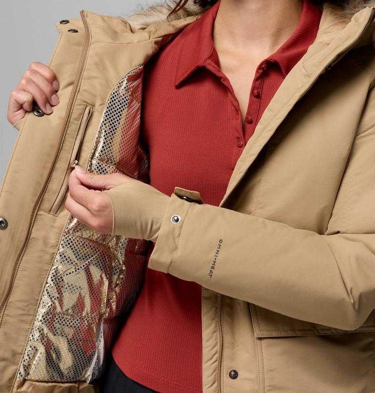 Women's Little Si II Waterproof Parka, Color: Beach, image 6
