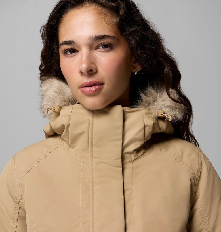 Women's Little Si II Waterproof Parka, Color: Beach, image 7