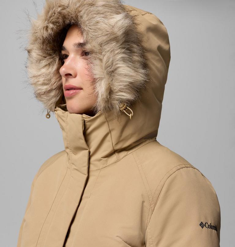 Women's Little Si II Waterproof Parka, Color: Beach, image 9