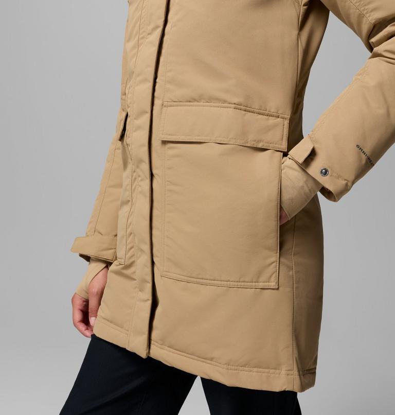 Women's Little Si II Waterproof Parka, Color: Beach, image 11
