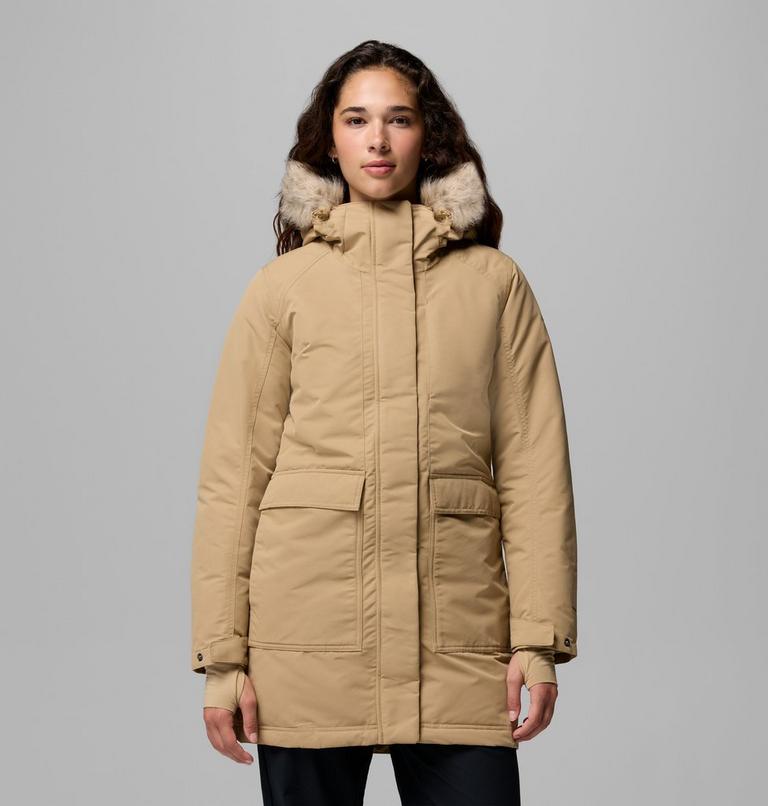 Women's Little Si II Waterproof Parka, Color: Beach, image 1