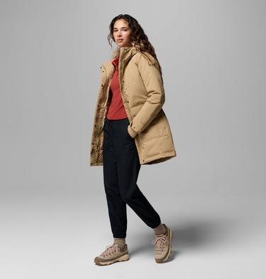 Women's Little Si II Waterproof Parka, Color: Beach, image 2