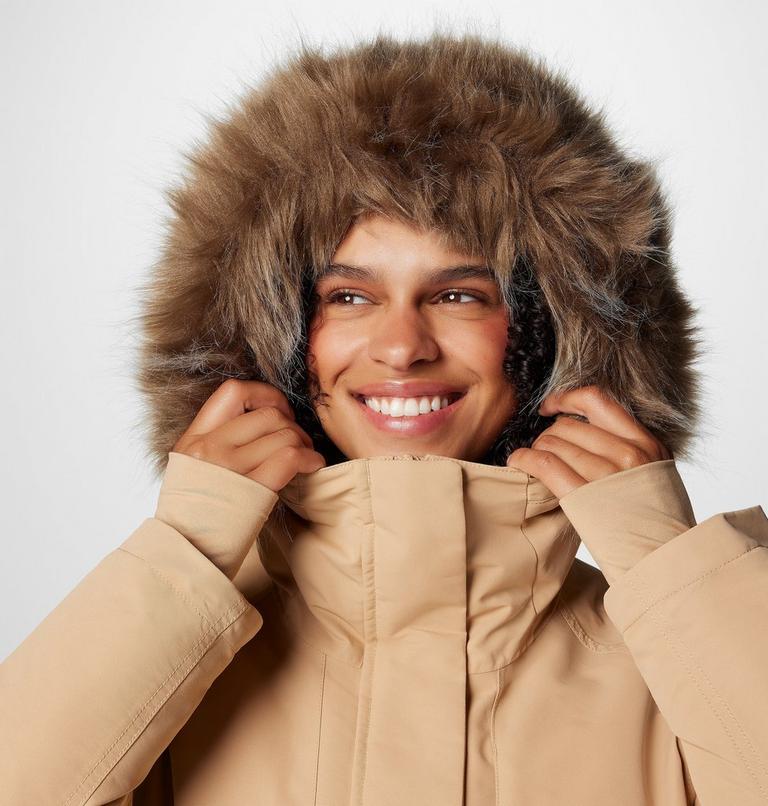 Women's Little Si II Waterproof Parka, Color: Canoe, image 5