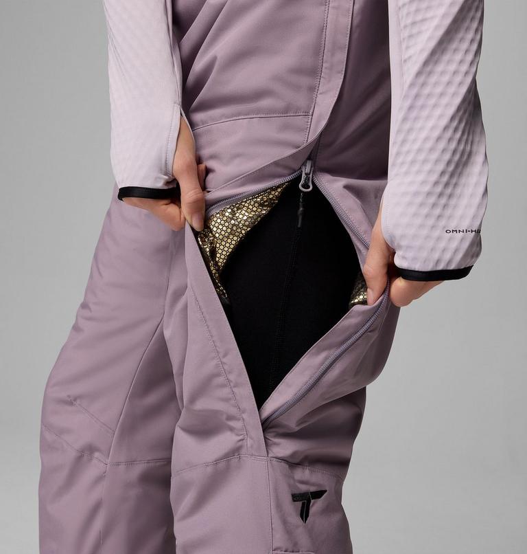 Peto de esquí aislante e impermeable Highland Summit II para mujer, Color: Shale Purple, image 5