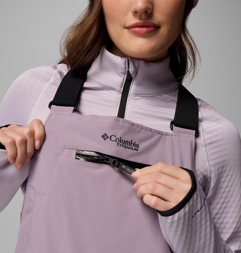 Peto de esquí aislante e impermeable Highland Summit II para mujer, Color: Shale Purple, image 7